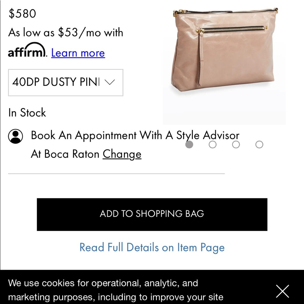 Isabel Marant crossbody bag in blush